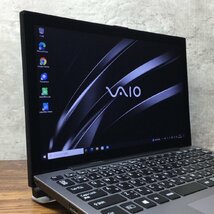 1円～ ●SONY VAIO Pro PA / Core i5 8200Y (1.30GHz) / メモリ 8GB / SSD 256GB / 12.5型 フルHD (1920×1080) / Windows10 Pro 64bit_画像2