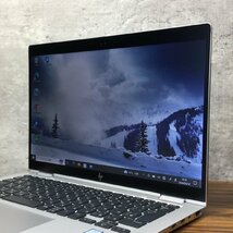 1円～ ●HP EliteBook x360 1030 G3 / Core i5 8250U (1.60GHz) / メモリ 8GB / NVMe SSD 256GB / 13.3型 フルHD (1920×1080) / Win10 Pro_画像3