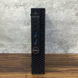 1円～ ●DELL OPTIPLEX 3050 MICRO / Celeron G3900T (2.60GHz) / メモリ 8GB / HDD 1TB / Windows10 Pro 64bit / マイクロデスクトップ