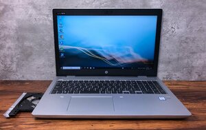 1円～ ●HP PROBOOK 650 G5 / Core i5 8265U (1.60GHz) / メモリ 8GB / NVMe SSD 256GB / DVD / 15.6型 フルHD (1920×1080) / Win10 Pro