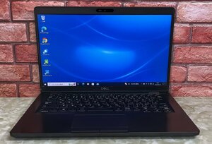 1円～ ●DELL LATITUDE 5400 / Core i5 8365U (1.60GHz) / メモリ 16GB / NVMe SSD 256GB / 14型 フルHD (1920×1080) / Win10 Pro 64bit