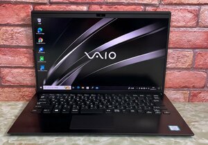 1円～ ●SONY VAIO Pro PK / Core i7 8565U (1.80GHz) / メモリ 16GB / SSD 128GB / 14型 4K (3840×2160) / Windows10 Pro 64bit