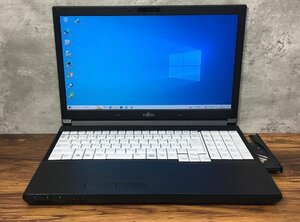 1円～ ●富士通 LIFEBOOK A746/P / Core i7 6600U (2.60GHz) / メモリ 8GB / SSD 256GB / DVD / 15.6型 フルHD (1920×1080) / Win10 Pro