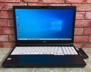 1円～ ●富士通 LIFEBOOK A746/P / Core i7 6600U (2.60GHz) / メモリ 8GB / SSD 256GB / DVD / 15.6型 フルHD (1920×1080) / Win10 Pro