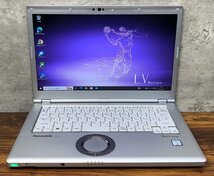 1円～ ●Panasonic Let's note LV8 / Core i5 8365U (1.60GHz) / メモリ 8GB / SSD 256GB / 14型 フルHD (1920×1080) / Win10 Pro 64bit_画像1