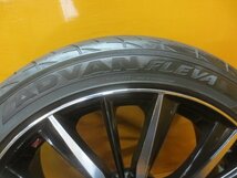 ☆スピスタ☆タイヤホイール　Weds レオニス ブラポリ　アテンザ エスティマ　19インチ　8J　+38　114.3-5　225/45R19　R19254　中古 19.21_画像6