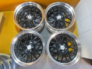 ☆スピスタ☆ホイール　マイスター　カスタムカー　19インチ　4本　9.0J・10J　+15・+5　114.3-5　R195035H　中古