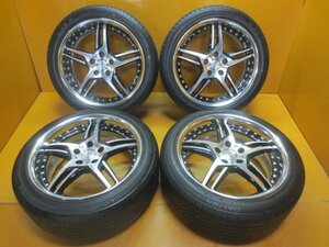 ☆スピスタ☆タイヤホイール　WORK デュランダル マークＸ・クラウン・プリウスα・RX-8　7.5J・8J +46・+35 114.3-5　225/45R18　R18659