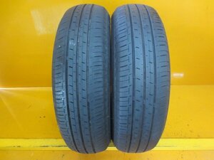 ☆スピスタ☆タイヤ　ブリヂストン　ECOPla NH100C　155/65R14　2本　14T1304　中古　22