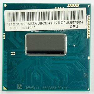 CPU Intel Core i5 4200M 2.50GHz SR1HA Lenovo ThinkPad L540 20AUS05800 operation OK laptop PC parts YA3396_B2208N033