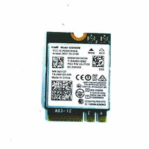 Lenovo ThinkPad X260 20F5S1QF00 Wifi 無線LAN 8260NGW ネジ付き 動作品 純正部品 修理用 パーツ MM154-B2204N231_画像1