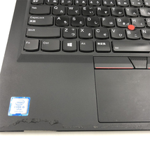 Lenovo ThinkPad X1 Carbon 6th Windows11 Core i5 8GB メモリ 256GB SSD Office搭載 中古 ノートパソコン Cランク B2111N265_画像8