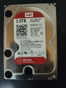 3.0TBx2 内蔵ハードディスク HDD 2台セット Western Digital WD Red