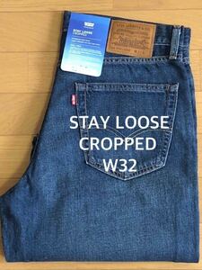 Levi's STAY LOOSE TAPER CROPPED OOH LA LA COOL W32