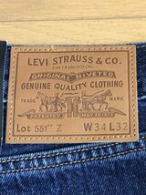 Levi's 551Z AUTHENTIC STRAIGHT WARM W34 L32_画像5