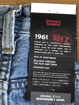 Levi's 551Z AUTHENTIC STRAIGHT FACE TO FACE W31 L32_画像8