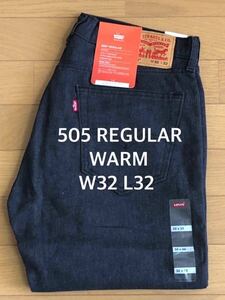 Levi's 505 REGULAR FIT WARM 005052544 W32 L32