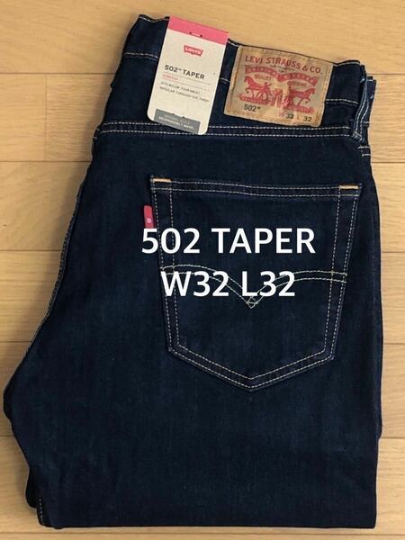 Levi's 502 TAPER RINSEY W32 L32