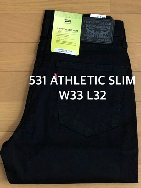 Levi's 531 ATHLETIC SLIM NATIVE CALI W33 L32