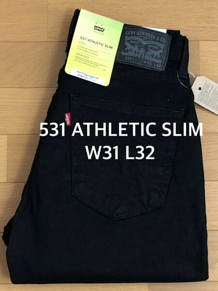 Levi's 531 ATHLETIC SLIM NATIVE CALI W31 L32