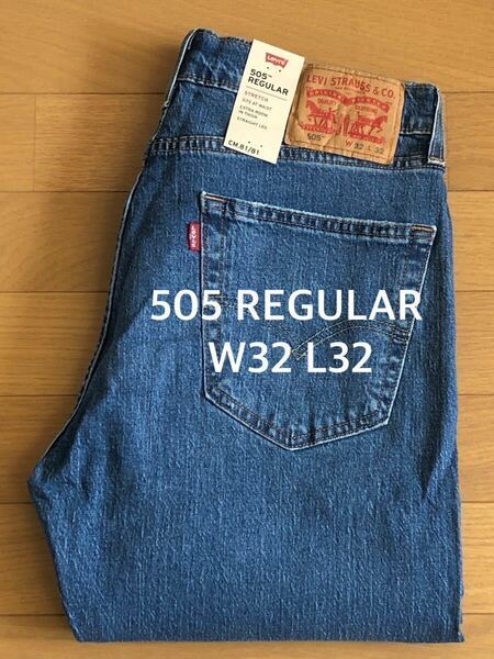 Levi's 505 REGULAR FIT FREMONT CAFE W32 L32