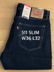 Levi's 511 SLIM FIT RINSEY W36 L32