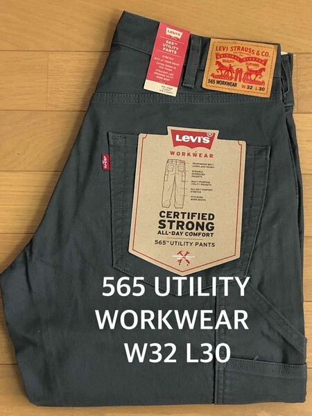 Levi's WORKWEAR 565 UTILITY CANVAS W32 L30