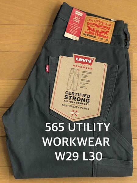 Levi's WORKWEAR 565 UTILITY CANVAS W29 L30