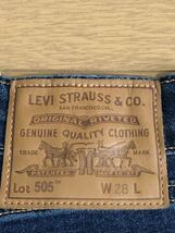 Levi's 505 REGULAR COOL CROPPED 282290049 W28_画像5