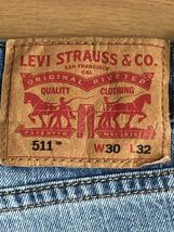 Levi's 511 SLIM FIT AZRI LIGHT W30 L32_画像5