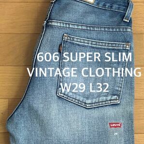 Levi's VINTAGE CLOTHING 1965 606 SUPER SLIM FUTURE SHOCK W29 L32