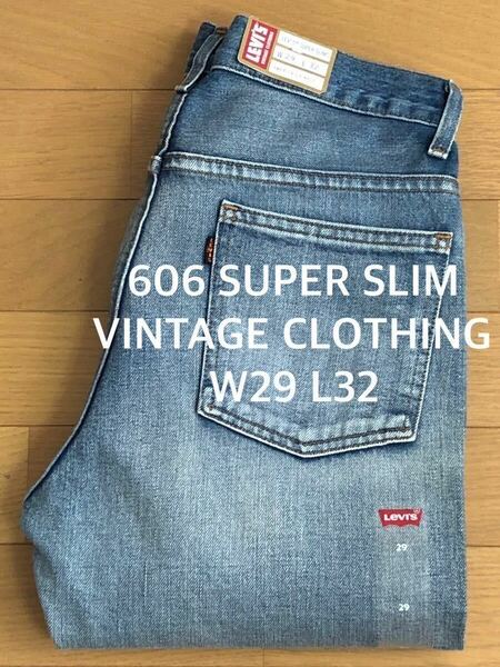 Levi's VINTAGE CLOTHING 1965 606 SUPER SLIM FUTURE SHOCK W29 L32