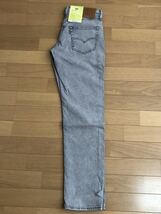 Levi's 511 SLIM GRAY STONEWAS W30 L32_画像2