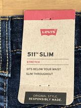 Levi's 511 SLIM FIT DARK INDIGO W31 L32_画像7