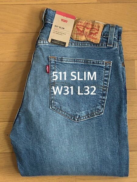 Levi's 511 SLIM FIT MEDIUM INDIGO W31 L32