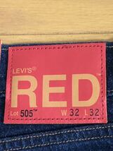 Levi's RED 505 REGULAR FRONTWATER BLUE W32 L32_画像5