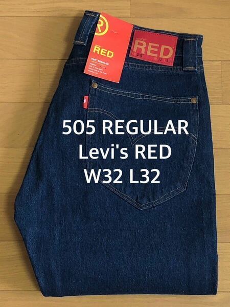 Levi's RED 505 REGULAR FRONTWATER BLUE W32 L32