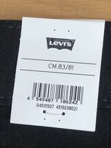 Levi's 511 SLIM FIT BLACK NIGHTSHINE W33 L32_画像8