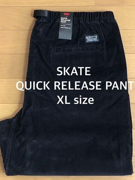 Levi's SKATE QUICK RELEASE PANT ANTHRACITE NIGHT XL size