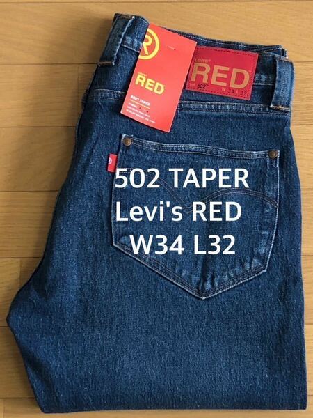 Levi's RED 502 TAPER MISSISSIPPI RIVER BLUE W34 L32