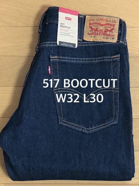 Levi's 517 BOOTCUT DARK INDIGO W32 L30