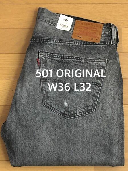 Levi's 501 ORIGINAL BLACK SAND BEACH W36 L32