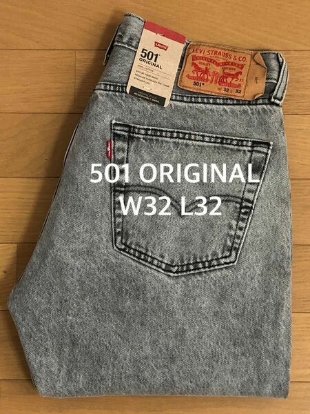 Levi's 501 ORIGINAL FIT GLAY W32 L32