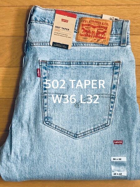 Levi's 502 TAPER W36 L32