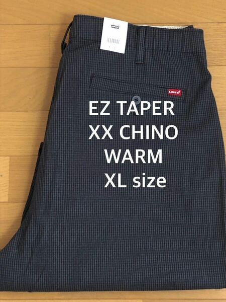 Levi's XX CHINO EZ TAPER WARM ブラックXL size