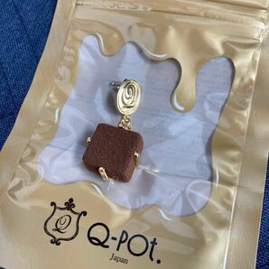 新品　キューポット　Q-pot 片耳ショコラピアス　生チョコピアス 