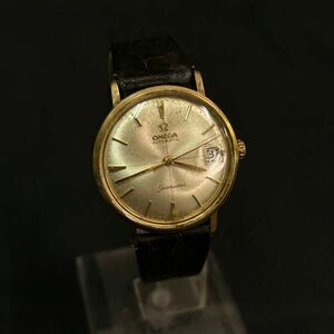 EDc061Y06 稼働品 自動巻 腕時計 OMEGA オメガ SEAMASTER シーマスター ゴールドカラー ヴィンテージ AUTOMATIC WATERPR00F