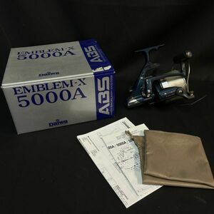DEc204D06 DAIWA ダイワ EMBLEM-X エンブレムX 5000A スピニングリール 保存袋付き 箱付き