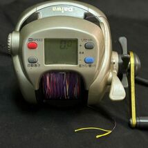 DEc203D06 DAIWA ダイワ 801364 HYPER TANACOM 500DX 電動リール 釣具 フィッシング 船釣り ケーブル付き 箱付き_画像8