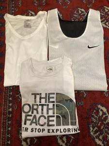 ADIDASシャツ・NIKEシャツ・North Faceシャツ3点纏めての出品です。